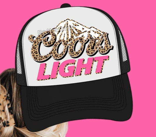 Coors Light Hat Patch DTF or Sublimation