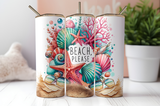 Beach Please Transfer or Finished Cup