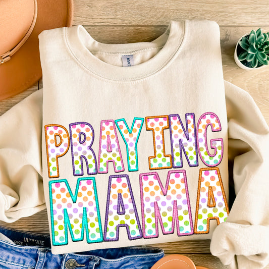 Praying Mama DTF Transfer