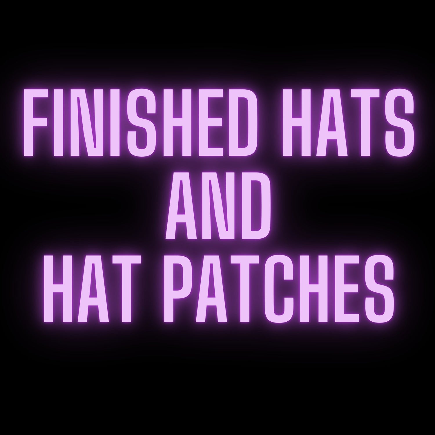 HAT PATCHES