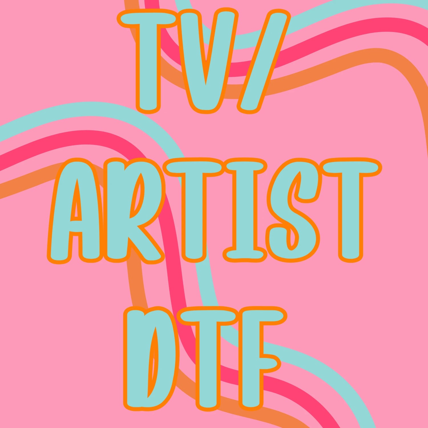 TV, ARTIST DTF TRANSFERS