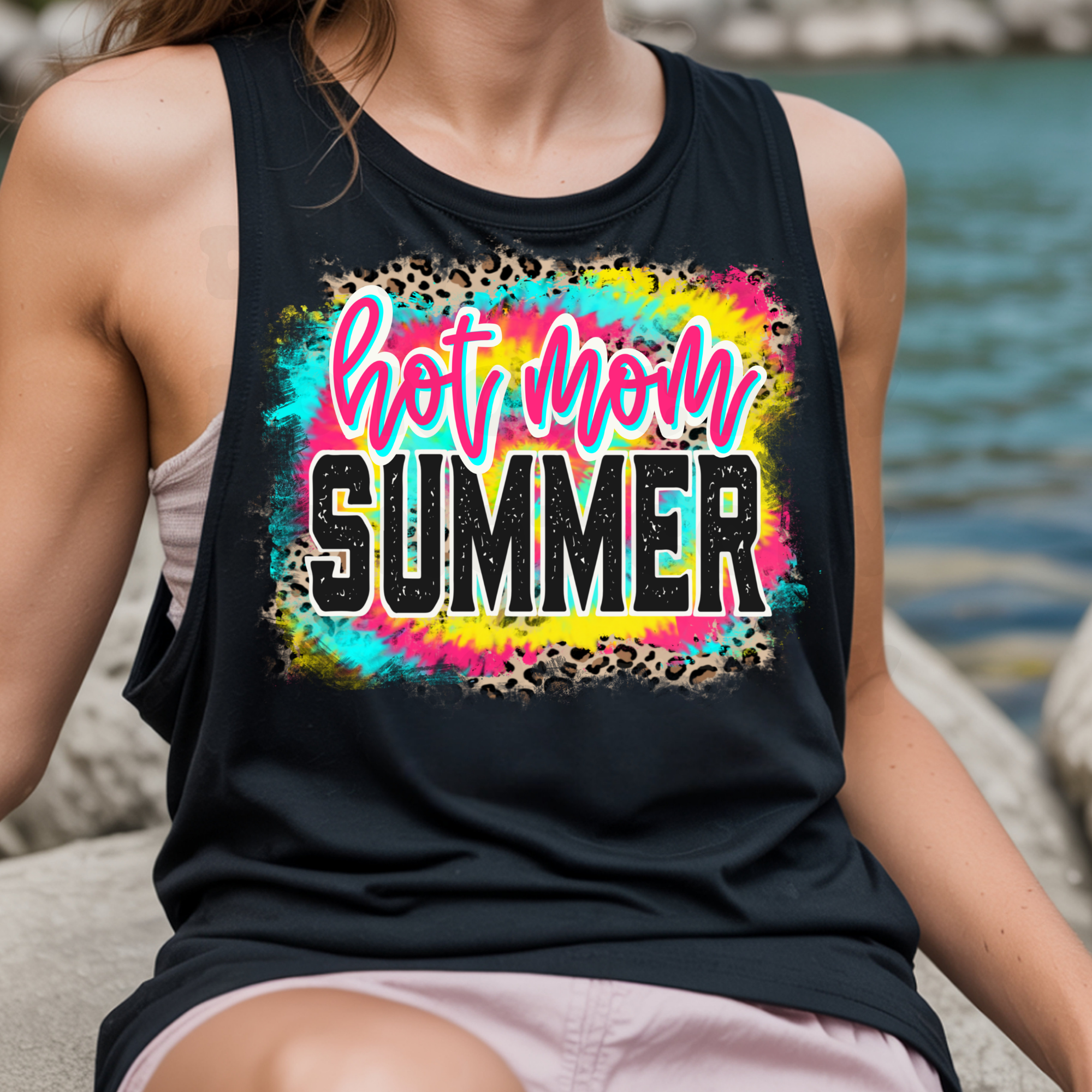 Hot Mom Summer DTF Transfer