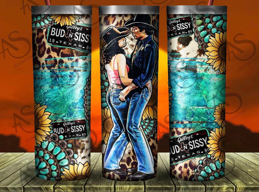 Bud N Sissy Sublimation Transfer or Finished Tumbler