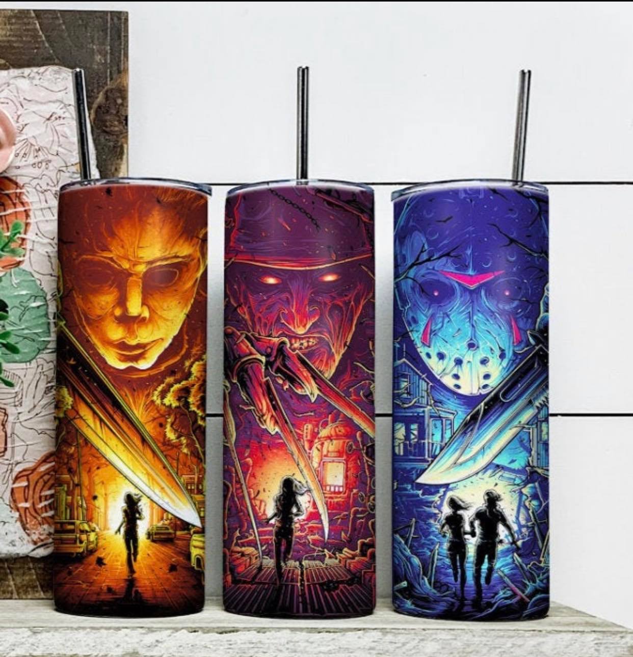 Horror #3 Sublimation Tumbler Transfer