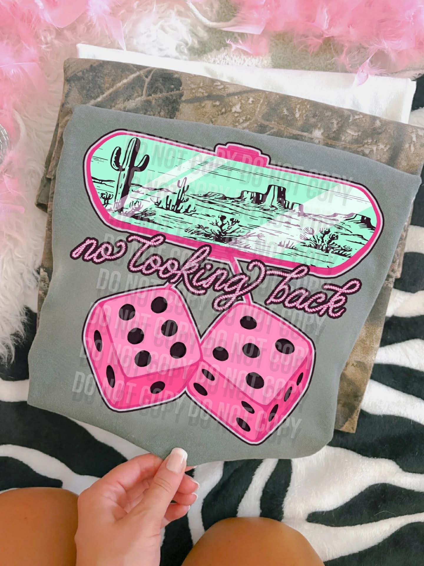 Not Looking Back DTF Transfer