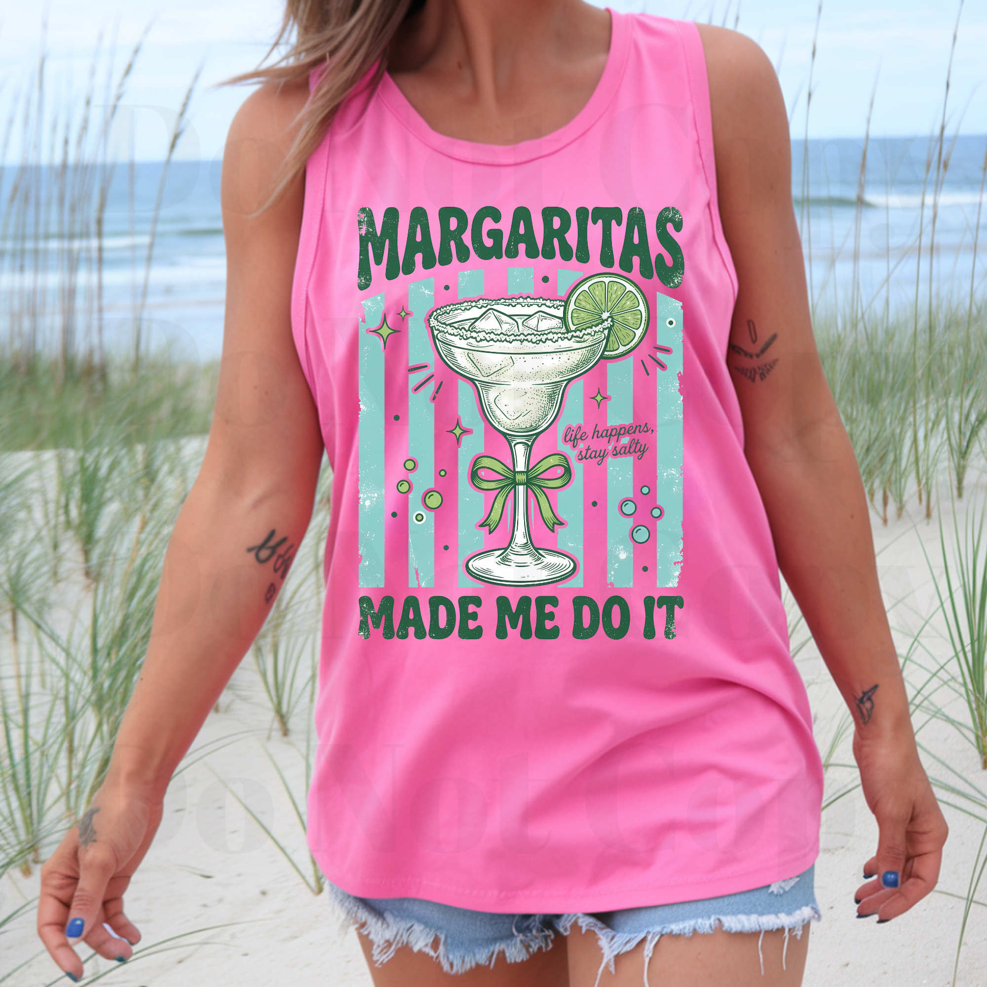 Margaritas Made Me Do It DTF Transfer