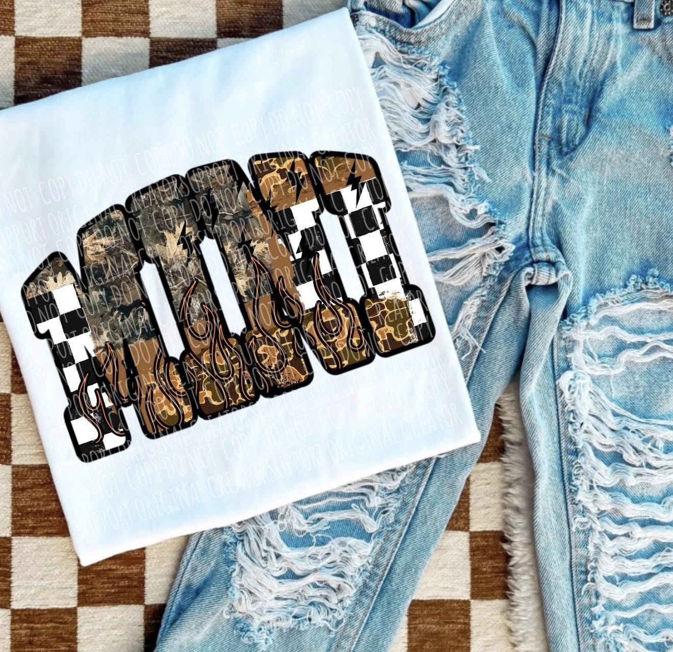 Camo Mini DTF Transfer