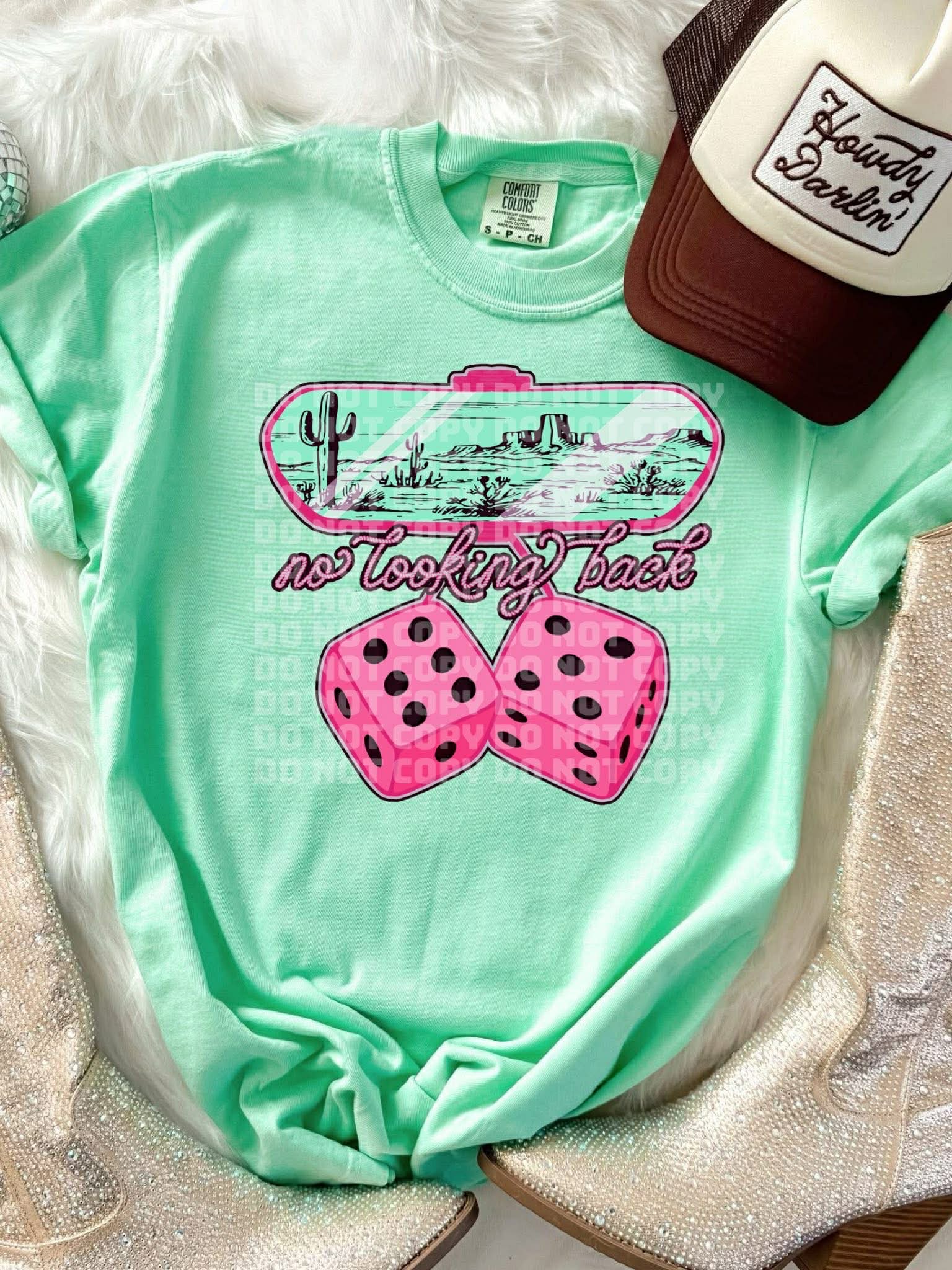 Not Looking Back DTF Transfer