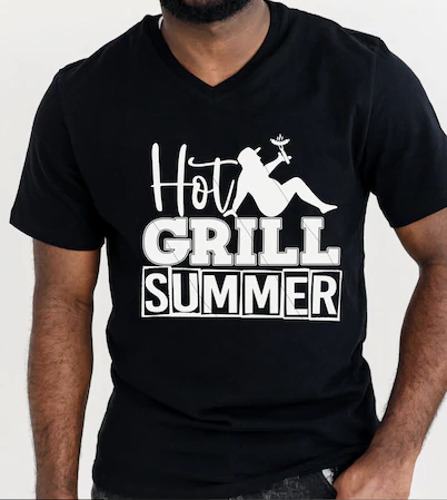 Hot Grill Summer DTF Transfer