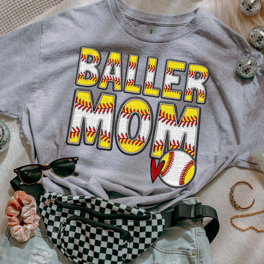 Baller Mom DTF Transfer