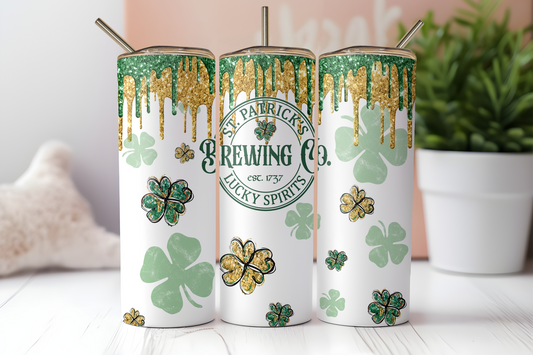 St Patrick's Brewing Company Sublimation Transfer or Finished Tumbler