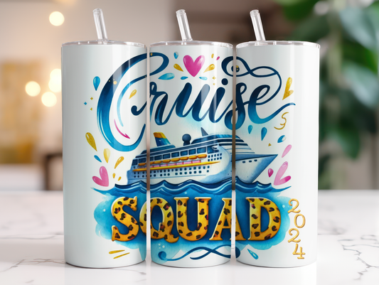 Cruise Squad 2024 TRANSFER or FINISHED Tumblers