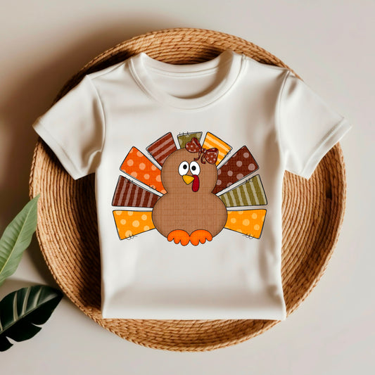 Girl Turkey DTF Transfer