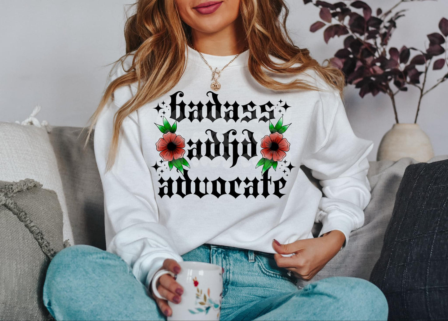 Badd Ass ADHD Advocate DTF Transfer