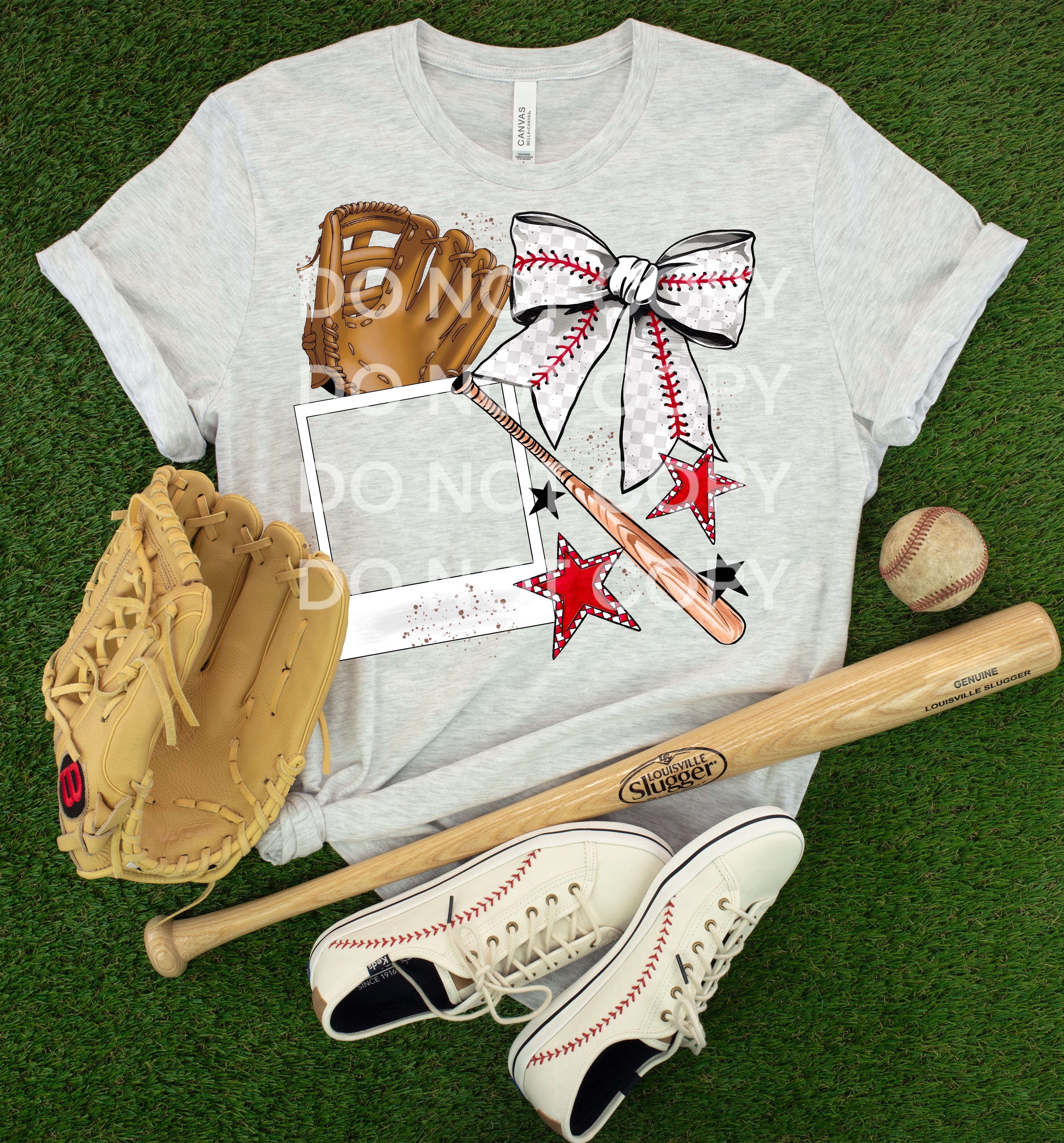 Baseball Add Image DTF Transfer