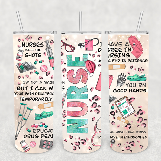 Nurse Quotes TRANSFER or FINISHED Tumblers