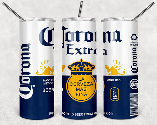 Corona Extra Sublimation Transfer or Finished Tumbler