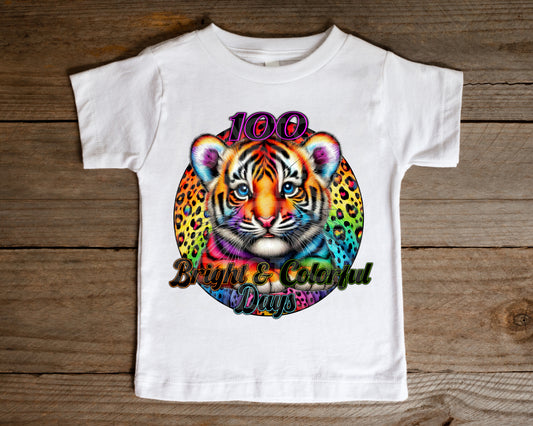 Lisa Frank 100 Days DTF Transfer