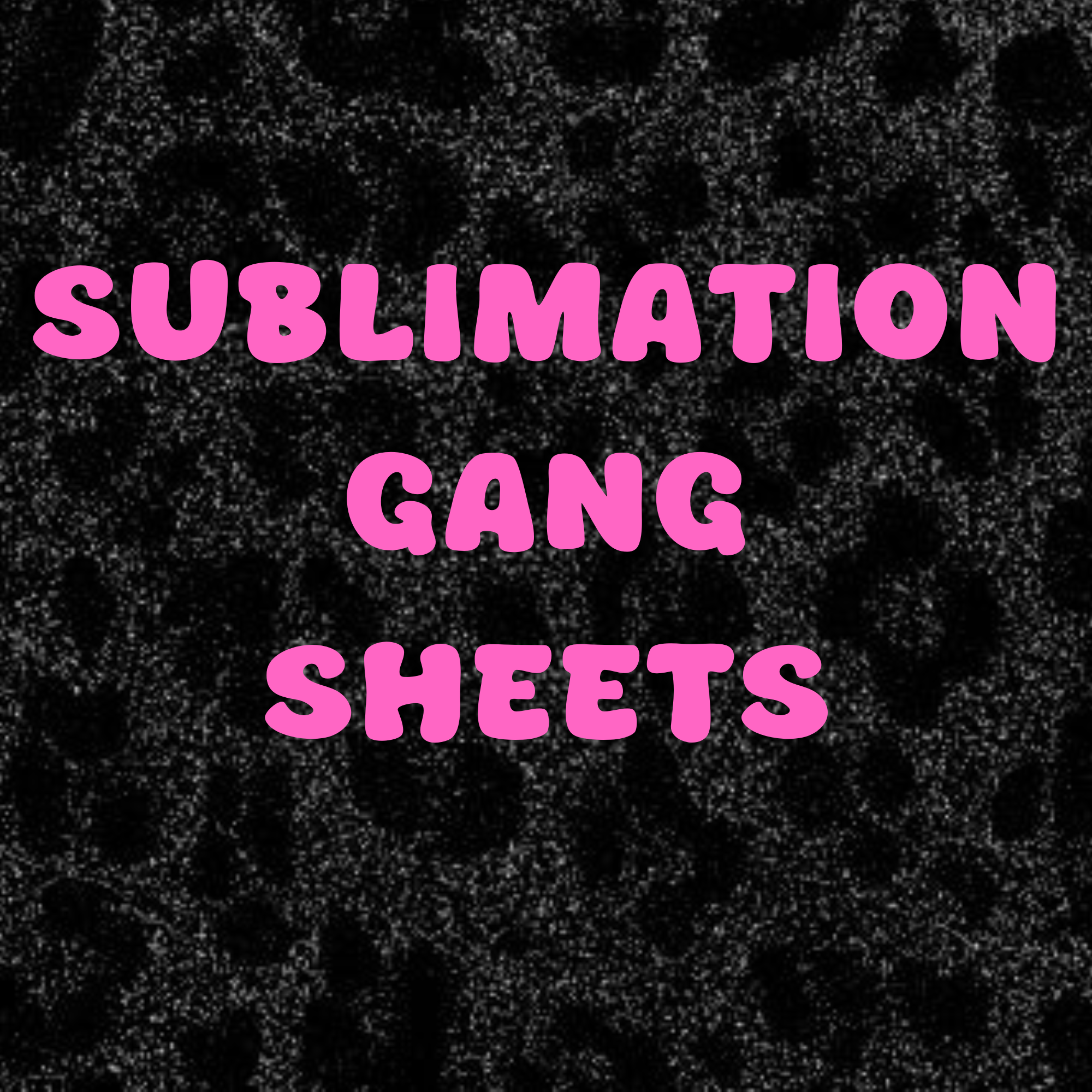 Custom SUBLIMATION Gang Sheet