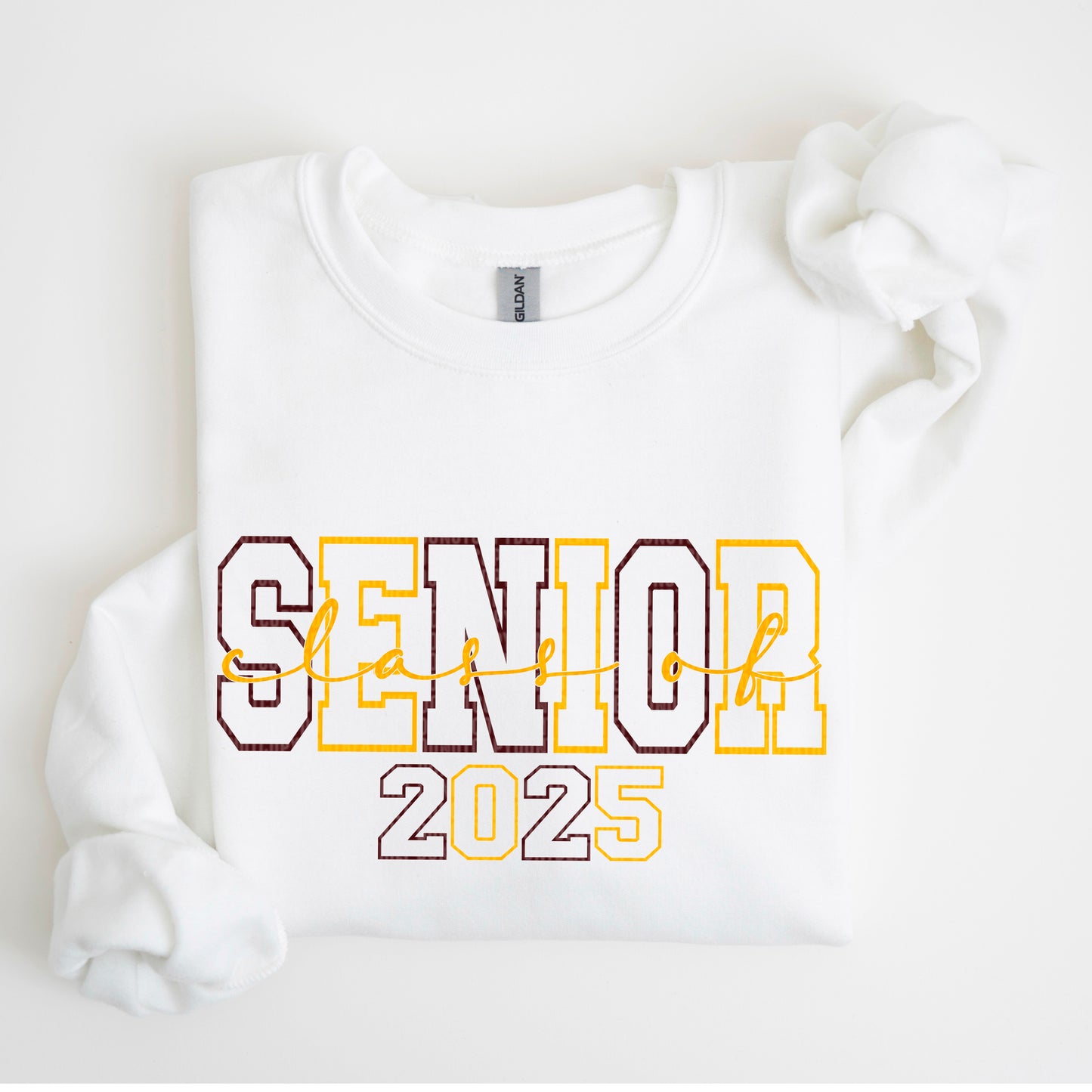 Senior 2025 DTF Transfer (CHOOSE COLORS BELOW)