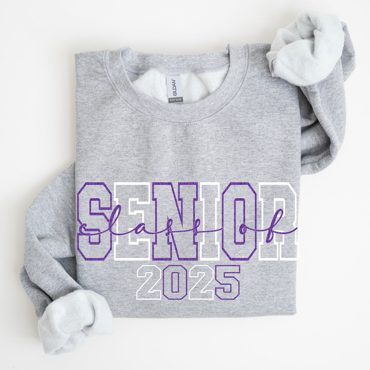 Senior 2025 DTF Transfer (CHOOSE COLORS BELOW)