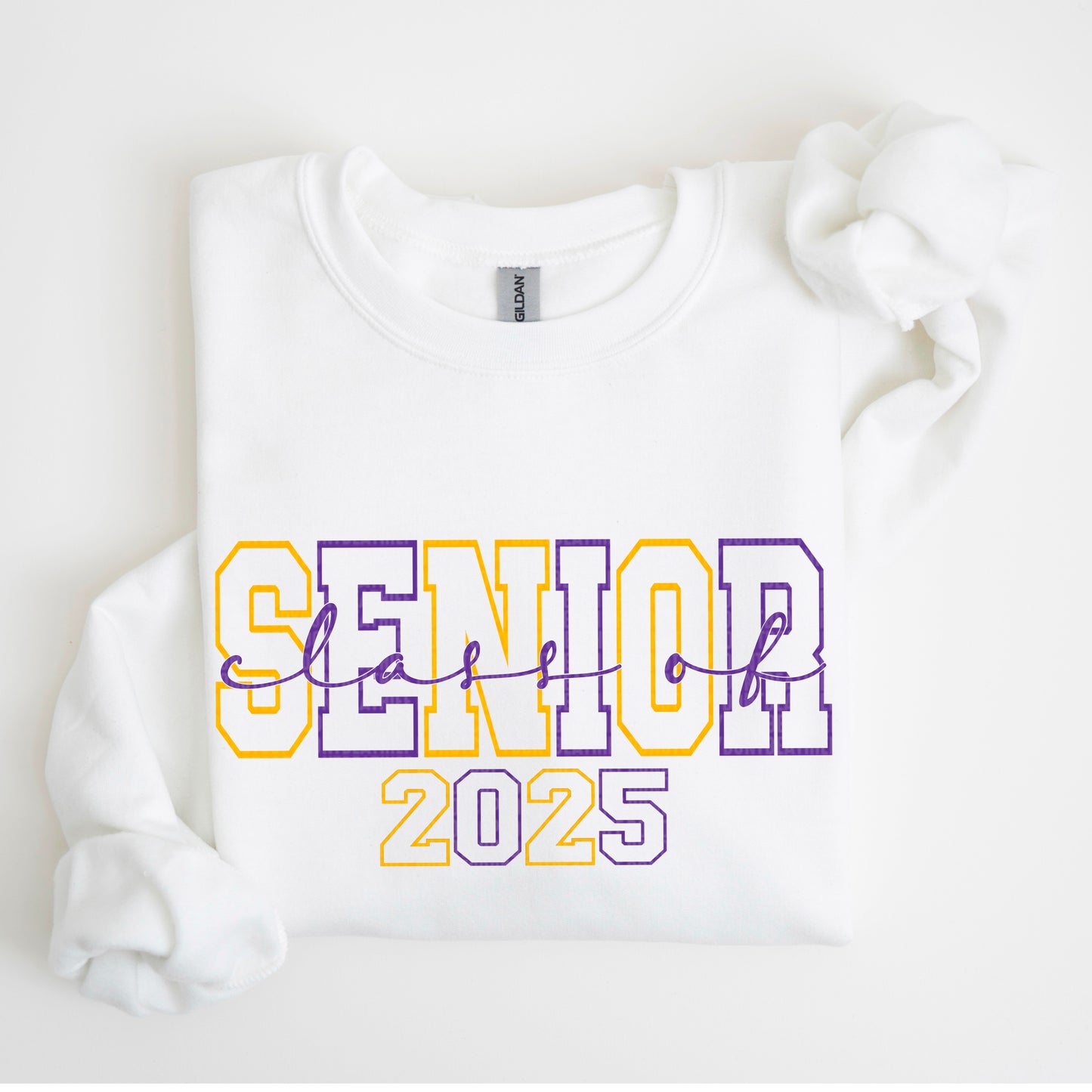 Senior 2025 DTF Transfer (CHOOSE COLORS BELOW)