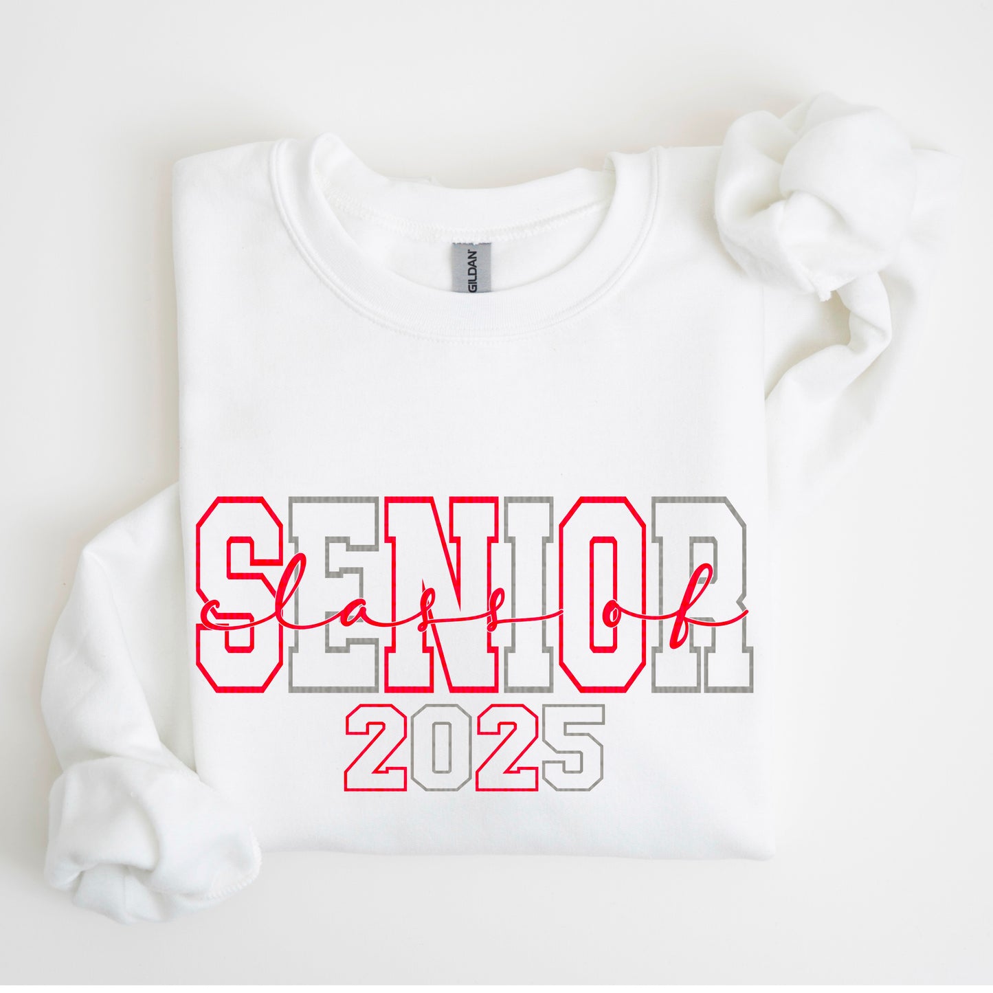 Senior 2025 DTF Transfer (CHOOSE COLORS BELOW)