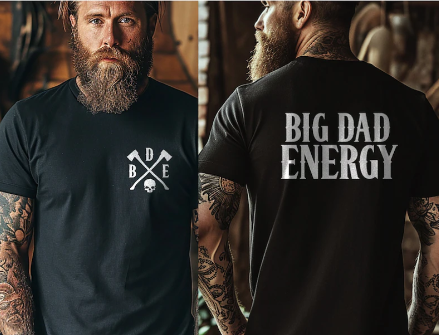 Big Dad Energy (SET) DTF Transfer