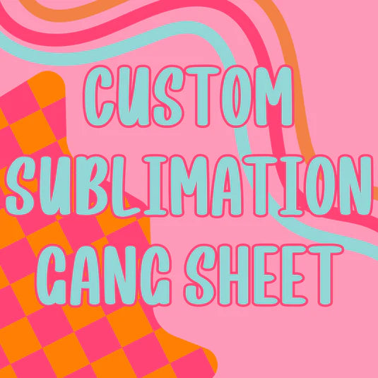 Custom Sublimation Gang Sheet (24x36in)