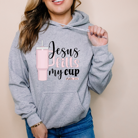 Jesus Fills My Cup (CHOOSE COLOR BELOW) DTF Transfer