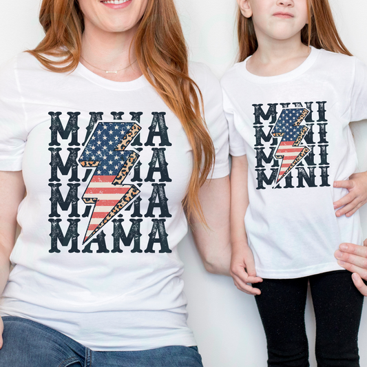 Mama/Mini American Flash DTF Transfer