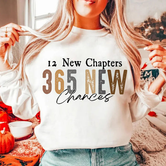 12 New Chapters 365 New Chances DTF Transfer