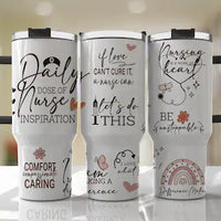 Daily Dose of Nurse Affirmations 40oz Sublimation Transfer or Finished Tumbler