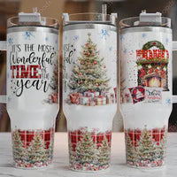 Its the Most Wonderful Time of the Year 40oz Sublimation Transfer or Finished Tumbler