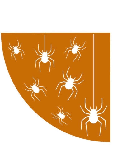 Spiders Bleach Stencil