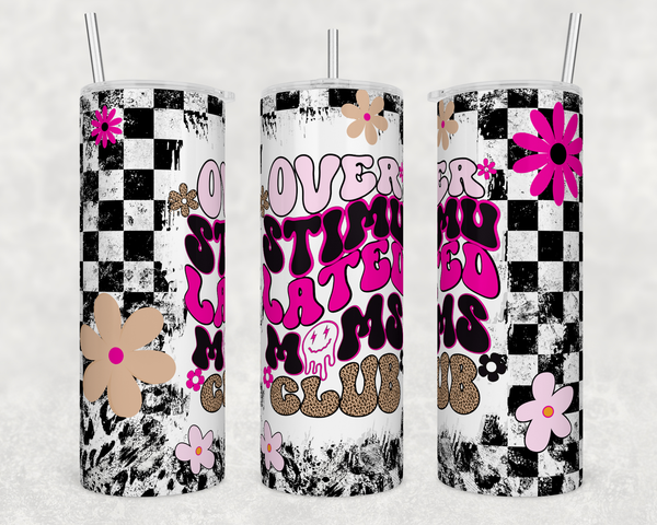 Overstimulated Moms Club Tumbler Transfer or Finished Cup