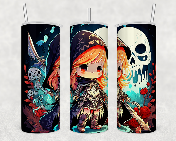 Anime Character Sublimation Transfer or Finished Tumbler