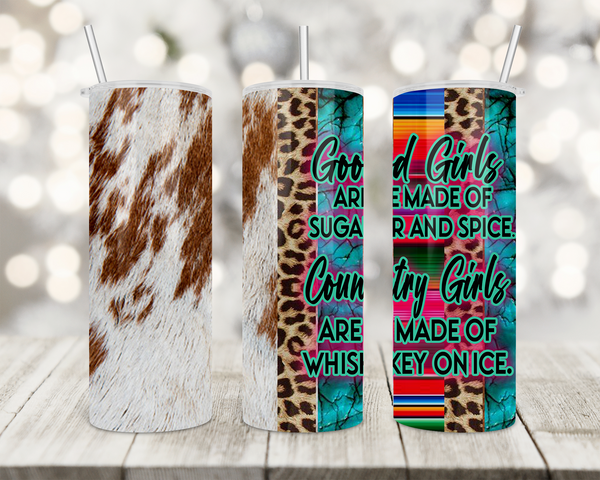 Country Girls Sublimation Transfer or Finished Tumbler