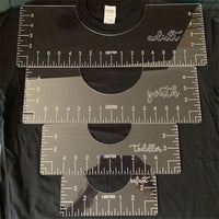 T-Shirt Alignment Rulers